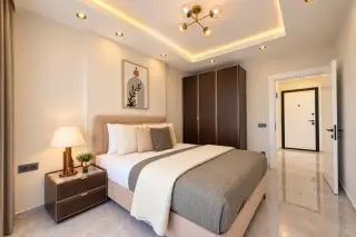 Möblierte 1+1 Wohnung in Kargıcak, 200 Meter zum Meer · Foto 14