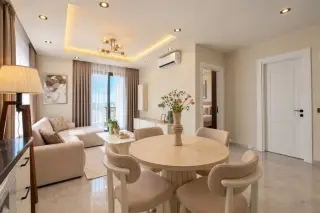Möblierte 1+1 Wohnung in Kargıcak, 200 Meter zum Meer · Foto 11