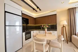 Möblierte 1+1 Wohnung in Kargıcak, 200 Meter zum Meer · Foto 12