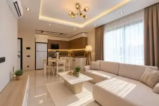 Möblierte 1+1 Wohnung in Kargıcak, 200 Meter zum Meer · Foto 8