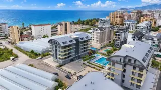 Möblierte 1+1 Wohnung in Kargıcak, 200 Meter zum Meer · Foto 5