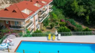Дуплекс 3+2 с видом на море в Каргыджаке, Аланья · Фото 4