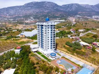 1+1 Apartment with Extensive Social Facilities in Mahmutlar, Alanya · Photo 4