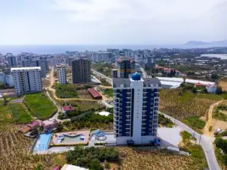 1+1 Apartment with Extensive Social Facilities in Mahmutlar, Alanya · Photo 2