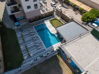 Квартира 1+1 с социальными удобствами в Махмутларе, в 450 м от моря · Фото 12