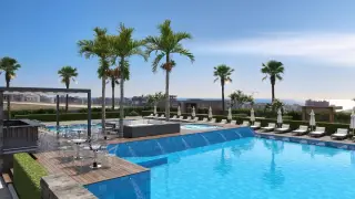 1+1 Wohnung mit Terrasse in Mahmutlar, Alanya · Foto 9