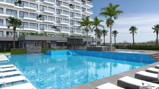 1+1 Wohnung mit Terrasse in Mahmutlar, Alanya · Foto 8