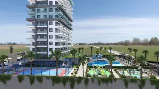 1+1 Wohnung mit Terrasse in Mahmutlar, Alanya · Foto 5