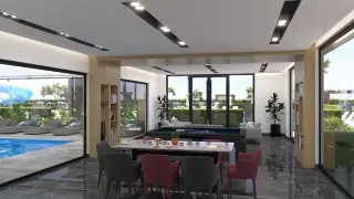 1+1 Wohnung mit Terrasse in Mahmutlar, Alanya · Foto 12