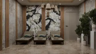 Квартира 1+1 с террасой в районе Динек, Алания · Фото 11