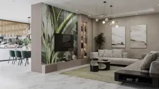 Квартира 1+1 с террасой в районе Динек, Алания · Фото 7