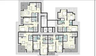 Квартира 1+1 с террасой в районе Динек, Алания · Фото 23