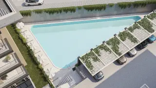 Квартира 1+1 с террасой в районе Динек, Алания · Фото 6