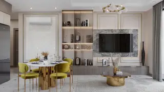 Квартира 1+1 с террасой в районе Динек, Алания · Фото 17