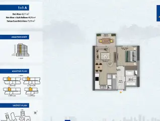 Şişli Gülbahar'da 1+1 Daire, 73 m², Yeni Proje · Fotoğraf 20