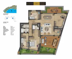 1+1 Apartment in Bakırköy Ataköy with Balcony · Photo 34