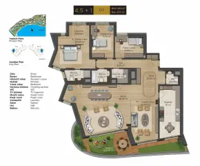 1+1 Apartment in Bakırköy Ataköy with Balcony · Photo 40