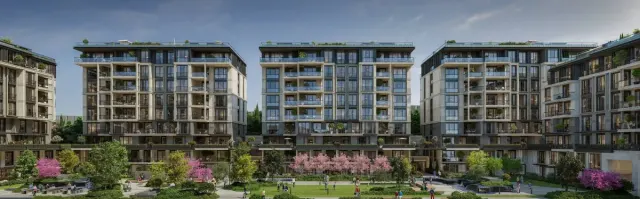 Modern 1+1 Apartment with Bosphorus and Sea Views in Beşiktaş Abbasağa, Istanbul