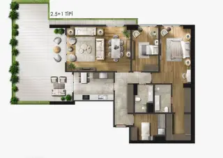 Modern 1+1 Apartment with Bosphorus and Sea Views in Beşiktaş Abbasağa, Istanbul · Photo 16