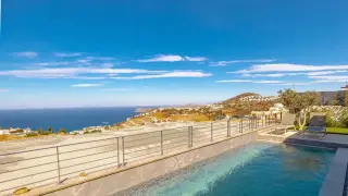 Bodrum Gümüşlük'te Deniz Manzaralı Modern 4+1 Villa · Fotoğraf 5