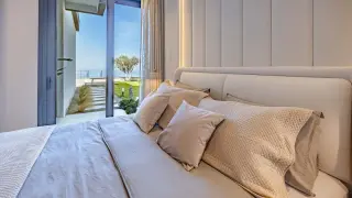 Bodrum Gümüşlük'te Deniz Manzaralı Modern 4+1 Villa · Fotoğraf 31