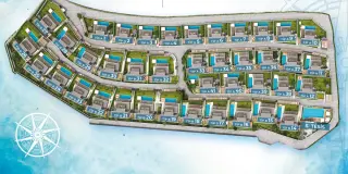 Bodrum Gümüşlük'te Deniz Manzaralı Modern 4+1 Villa · Fotoğraf 35