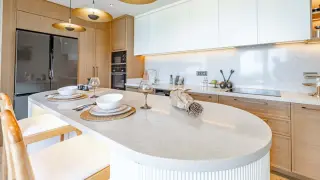 Bodrum Gümüşlük'te Deniz Manzaralı Modern 4+1 Villa · Fotoğraf 17