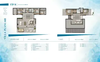 Bodrum Gümüşlük'te Deniz Manzaralı Modern 4+1 Villa · Fotoğraf 34