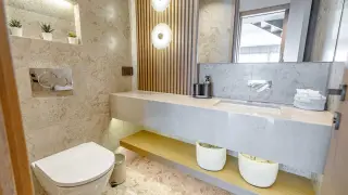 Bodrum Gümüşlük'te Deniz Manzaralı Modern 4+1 Villa · Fotoğraf 25