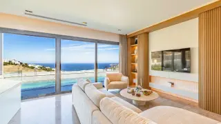 Bodrum Gümüşlük'te Deniz Manzaralı Modern 4+1 Villa · Fotoğraf 12