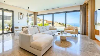 Bodrum Gümüşlük'te Deniz Manzaralı Modern 4+1 Villa · Fotoğraf 32
