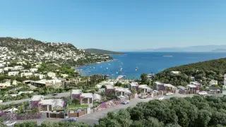 Bodrum Göltürkbükü'nde Deniz Manzaralı 4+1 Villa · Fotoğraf 18
