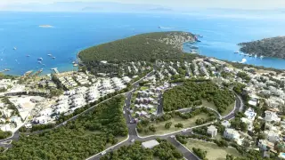 Bodrum Göltürkbükü'nde Deniz Manzaralı 4+1 Villa · Fotoğraf 20