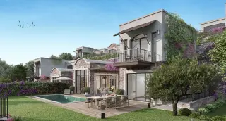 Bodrum Göltürkbükü'nde Deniz Manzaralı 4+1 Villa · Fotoğraf 8