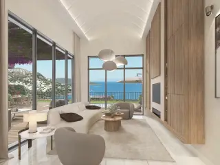 Bodrum Göltürkbükü'nde Deniz Manzaralı 4+1 Villa · Fotoğraf 23