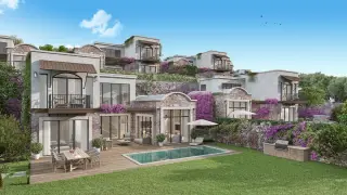 Bodrum Göltürkbükü'nde Deniz Manzaralı 4+1 Villa · Fotoğraf 5