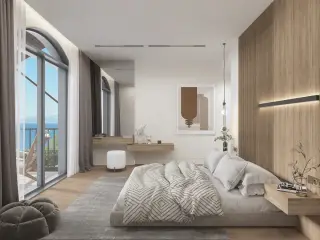 Bodrum Göltürkbükü'nde Deniz Manzaralı 4+1 Villa · Fotoğraf 51