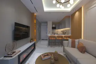 1+1 Apartment with Sea View in Kargıcak, Alanya · Photo 40