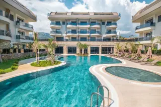 1+1 Apartment with Sea View in Kargıcak, Alanya · Photo 2