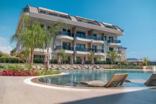 1+1 Apartment with Sea View in Kargıcak, Alanya · Photo 9
