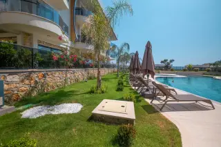1+1 Apartment with Sea View in Kargıcak, Alanya · Photo 11