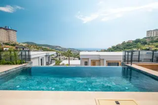 1+1 Apartment with Sea View in Kargıcak, Alanya · Photo 12