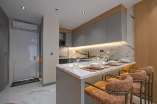 1+1 Apartment with Sea View in Kargıcak, Alanya · Photo 44