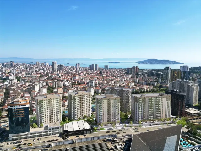 Modern 1+1 Apartment in Cevizli, Maltepe, Istanbul