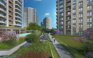 Квартира 1+1 в Малтепе, Джевизли, 87 м², 2026 года постройки · Фото 6