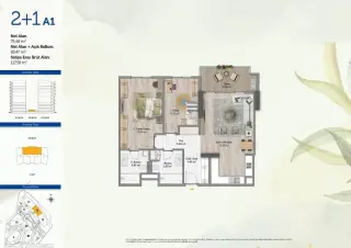 Ayazağa 2+1 Daire, 133 m², Modern Proje · Fotoğraf 17