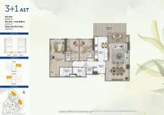 Ayazağa 2+1 Daire, 133 m², Modern Proje · Fotoğraf 18