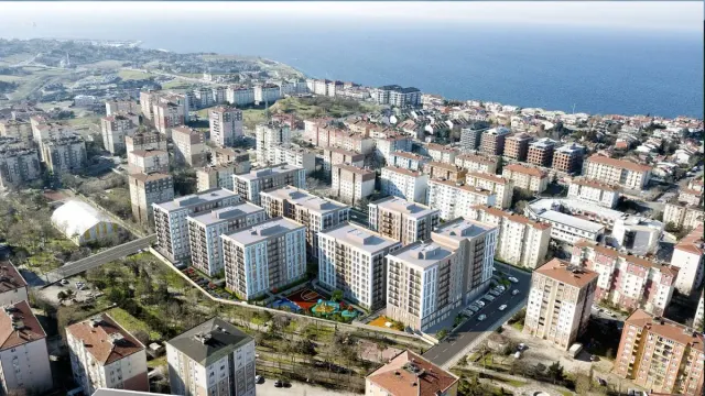 Beylikdüzü Gürpınar'da Modern 2+1 Daire
