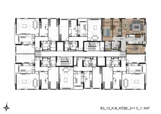 Beylikdüzü Gürpınar'da Modern 2+1 Daire · Fotoğraf 26