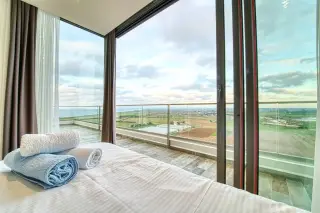 Lefke Gaziveren'de Deniz ve Doğa Manzaralı 1+1 Daire · Fotoğraf 25